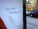 YouTube graffiti in London